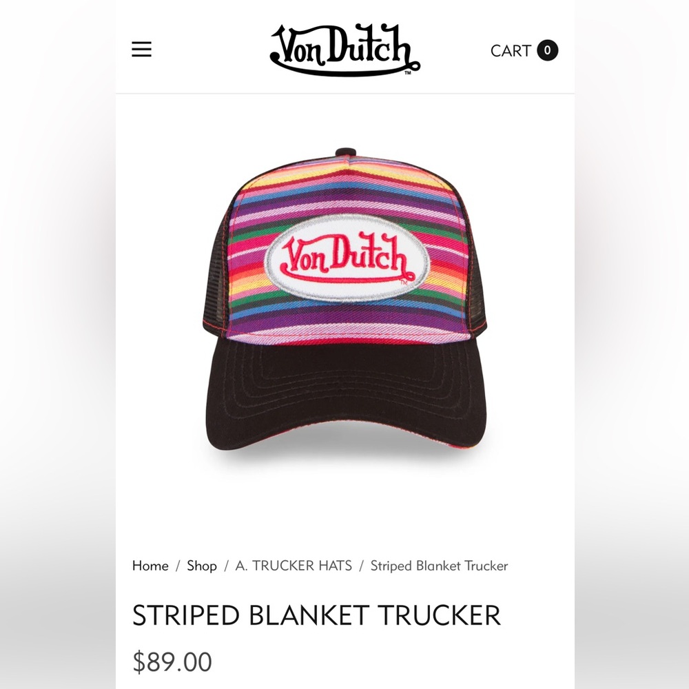 Von Dutch hats